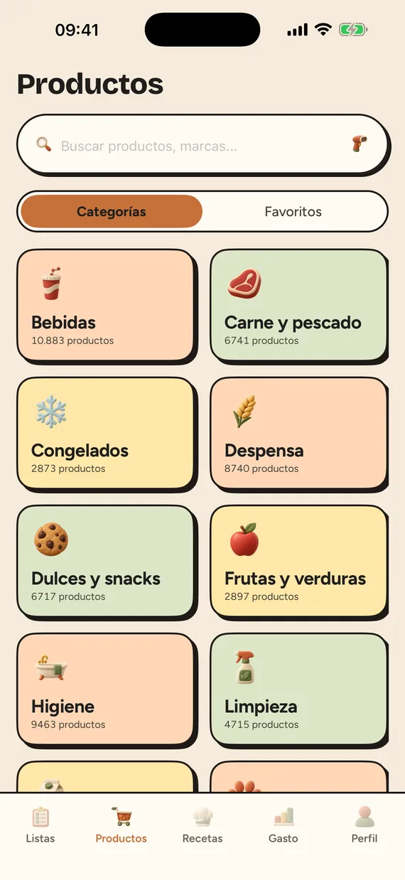 Catálogo de productos de CestIA